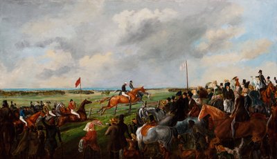 The First Steeplechase in South Australia, 25 September 1846 by George Hamilton